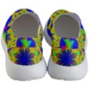 Digital Art Fractal Artwork Flower Men s Lightweight Slip Ons View4