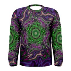 Digital Art Artwork Fractal Pattern Men s Long Sleeve Tee