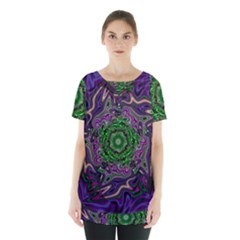 Digital Art Artwork Fractal Pattern Skirt Hem Sports Top