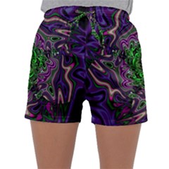 Digital Art Artwork Fractal Pattern Sleepwear Shorts