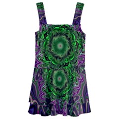 Digital Art Artwork Fractal Pattern Kids  Layered Skirt Swimsuit