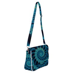 Art Artwork Fractal Digital Art Shoulder Bag With Back Zipper by Pakrebo