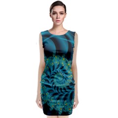 Art Artwork Fractal Digital Art Classic Sleeveless Midi Dress