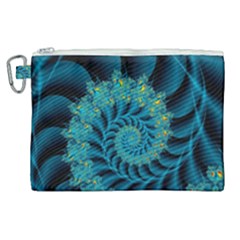 Art Artwork Fractal Digital Art Canvas Cosmetic Bag (xl) by Pakrebo