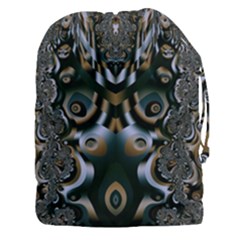 Fractal Art Artwork Design Drawstring Pouch (xxxl) by Pakrebo