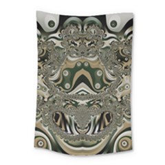 Fractal Art Artwork Design Small Tapestry by Pakrebo