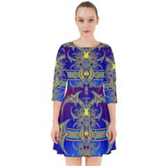 Abstract Art Design Digital Art Smock Dress