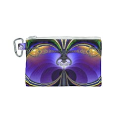 Abstract Art Artwork Fractal Design Pattern Canvas Cosmetic Bag (small)