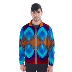 Artwork Digital Art Fractal Colors Men s Windbreaker by Pakrebo