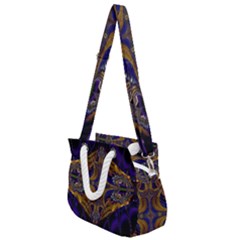 Abstract Art Artwork Fractal Rope Handles Shoulder Strap Bag