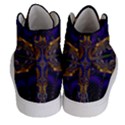 Abstract Art Artwork Fractal Men s Hi-Top Skate Sneakers View4