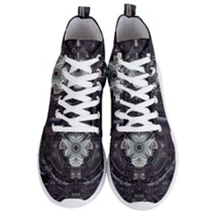 Fractal Art Artwork Design Pattern Men s Lightweight High Top Sneakers by Pakrebo