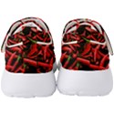 Red Chili Peppers Pattern  Men s Velcro Strap Shoes View4