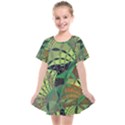 Design Background Concept Fractal Kids  Smock Dress View1