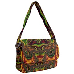 Fractal Art Artwork Design Art Pattern Courier Bag by Pakrebo