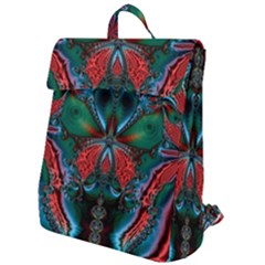 Abstract Art Fractal Artwork Flap Top Backpack