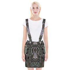 Digital Art Fractal Artwork Braces Suspender Skirt