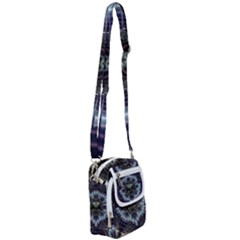 Fractal Abstract Art Artwork Shoulder Strap Belt Bag by Pakrebo