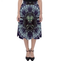 Fractal Abstract Art Artwork Classic Midi Skirt by Pakrebo