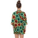 Zappwaits Half Sleeve Chiffon Kimono View2