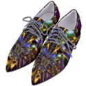 Abstract Art Artwork Fractal Design Pointed Oxford Shoes View2