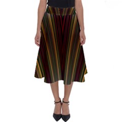 Design Silky Dynamic Elegance Perfect Length Midi Skirt by Pakrebo