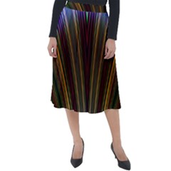 Design Silky Dynamic Elegance Classic Velour Midi Skirt  by Pakrebo