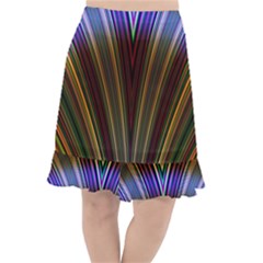 Design Silky Dynamic Elegance Fishtail Chiffon Skirt