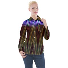 Design Silky Dynamic Elegance Women s Long Sleeve Pocket Shirt