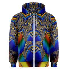 Abstract Art Design Digital Art Image Men s Zipper Hoodie by Pakrebo