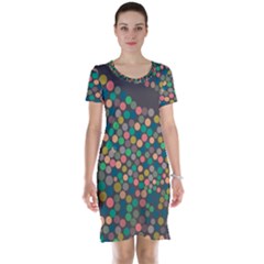 Zappwaits Art Short Sleeve Nightdress by zappwaits