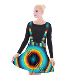 Art Artwork Fractal Digital Art Geometric Suspender Skater Skirt