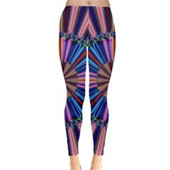 Artwork Fractal Geometrical Design Leggings  by Pakrebo