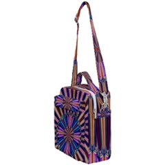 Artwork Fractal Geometrical Design Crossbody Day Bag