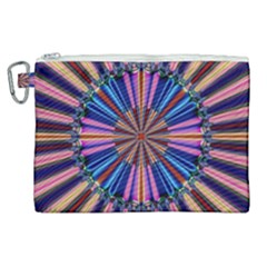 Artwork Fractal Geometrical Design Canvas Cosmetic Bag (xl) by Pakrebo