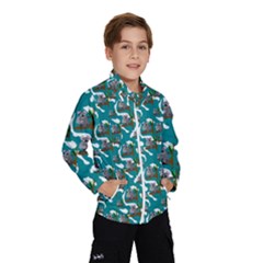 Koala Bears Pattern Kids  Windbreaker by bloomingvinedesign