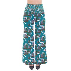 Koala Bears Pattern So Vintage Palazzo Pants by bloomingvinedesign