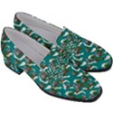 Koala Bears Pattern Women s Chunky Heel Loafers View3