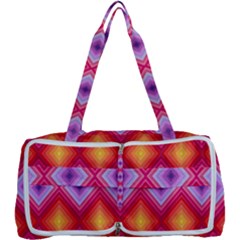 Texture Surface Orange Pink Multi Function Bag