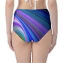 Background Abstract Curves Classic High-Waist Bikini Bottoms View2