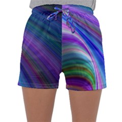 Background Abstract Curves Sleepwear Shorts by Bajindul