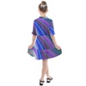 Background Abstract Curves Kids  All Frills Chiffon Dress View2