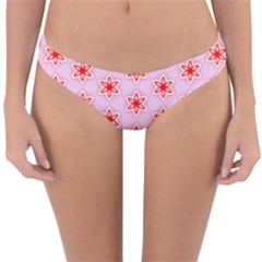 Texture Star Backgrounds Pink Reversible Hipster Bikini Bottoms by HermanTelo