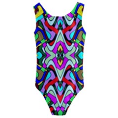 Ml 188 Kids  Cut-out Back One Piece Swimsuit by ArtworkByPatrick