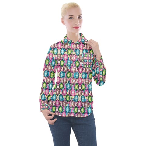 Ml 189 Women s Long Sleeve Pocket Shirt by ArtworkByPatrick