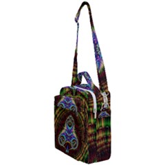 Art Artwork Fractal Digital Art Pattern Crossbody Day Bag