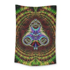 Art Artwork Fractal Digital Art Pattern Small Tapestry by Pakrebo