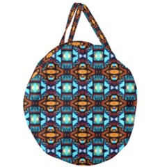 Ml 190 Giant Round Zipper Tote by ArtworkByPatrick