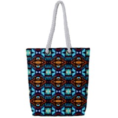 Ml 190 Full Print Rope Handle Tote (small) by ArtworkByPatrick