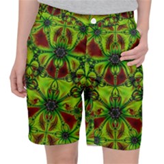 Abstract Art Fractal Artwork Pocket Shorts by Pakrebo